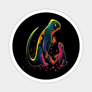 Salamander Fathers Day Magnet